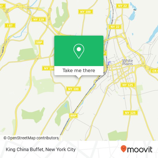 King China Buffet map