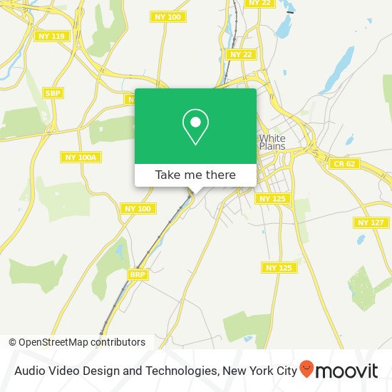 Audio Video Design and Technologies map