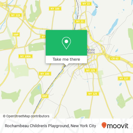 Rochambeau Children's Playground map