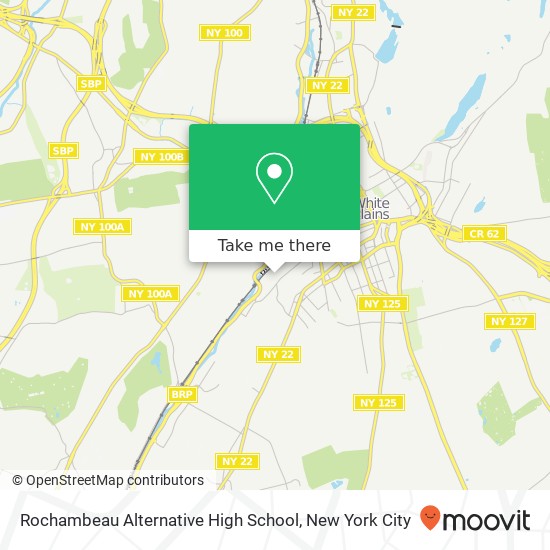 Rochambeau Alternative High School map