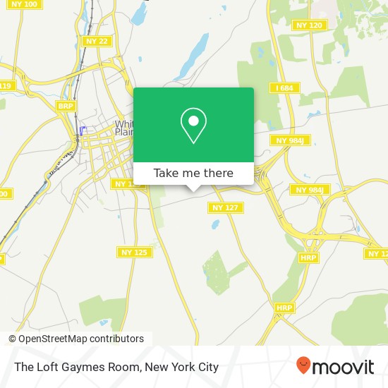 The Loft Gaymes Room map