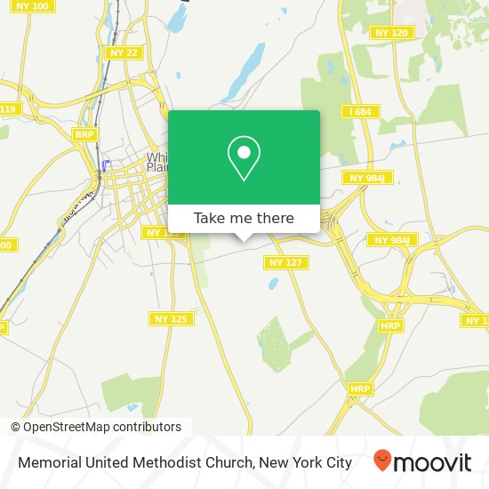 Mapa de Memorial United Methodist Church