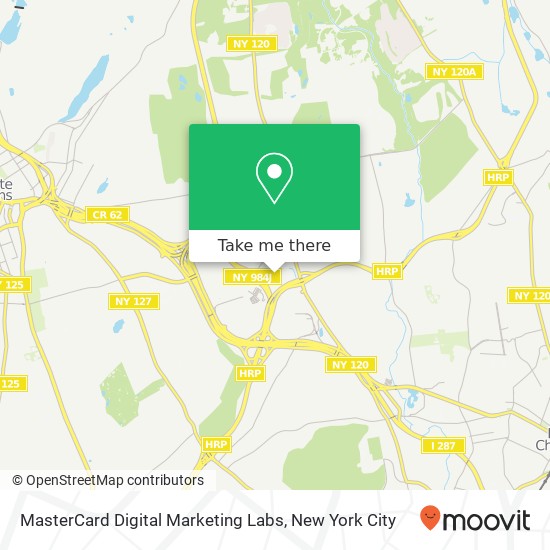 Mapa de MasterCard Digital Marketing Labs