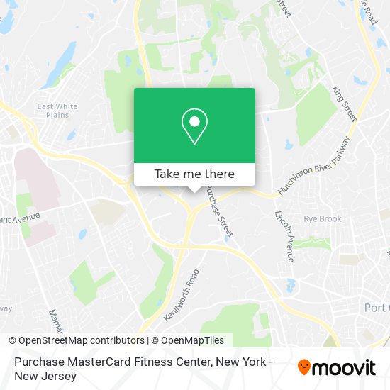 Purchase MasterCard Fitness Center map