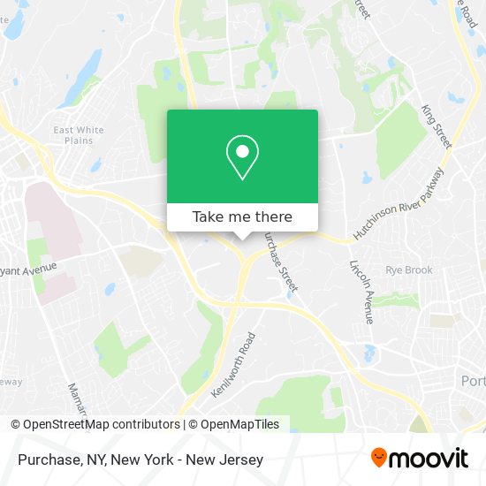 Purchase, NY map