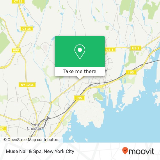 Muse Nail & Spa map