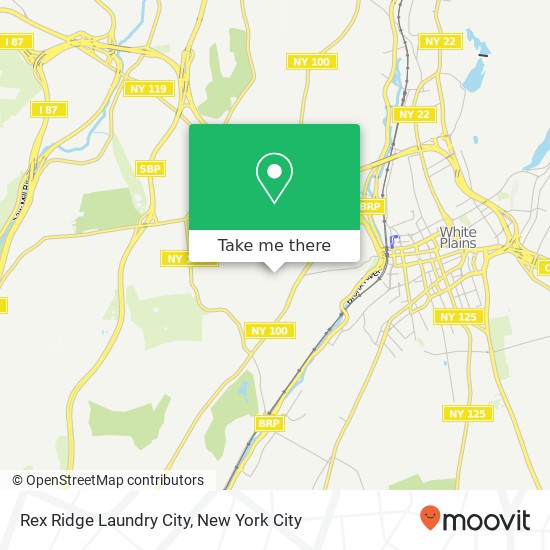 Rex Ridge Laundry City map
