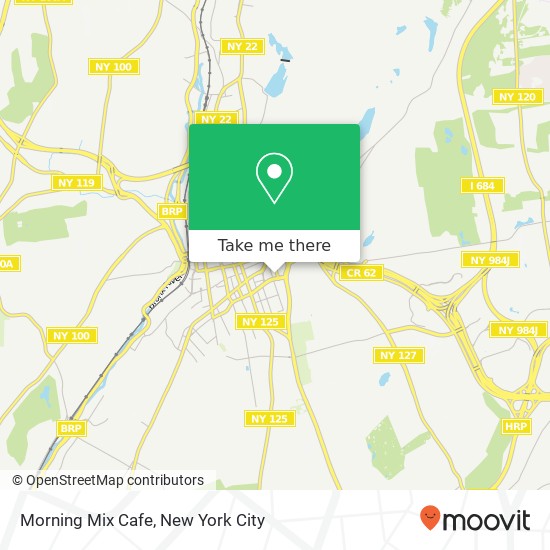 Mapa de Morning Mix Cafe