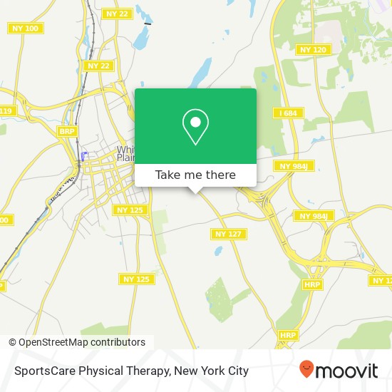 SportsCare Physical Therapy map