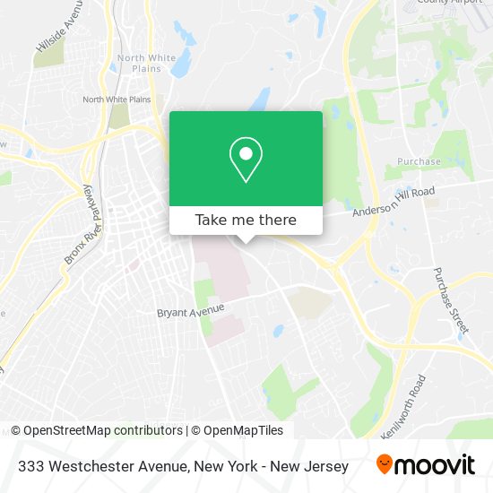 333 Westchester Avenue map