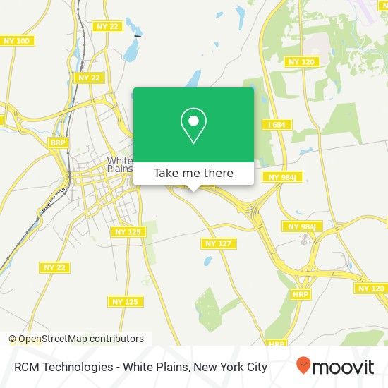 RCM Technologies - White Plains map