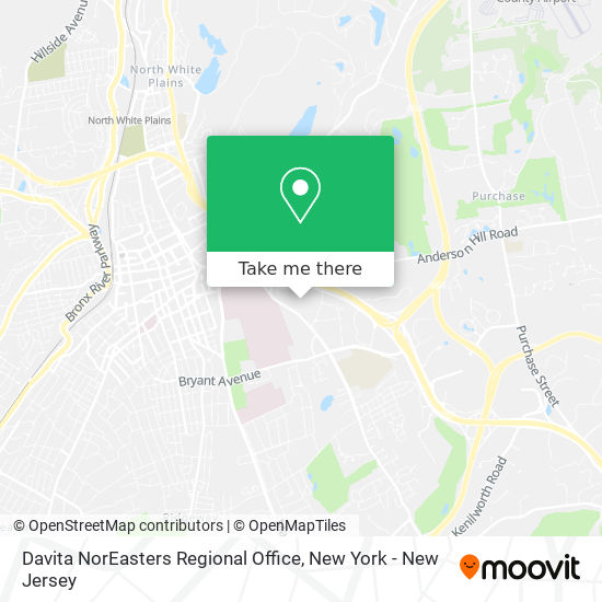 Mapa de Davita NorEasters Regional Office