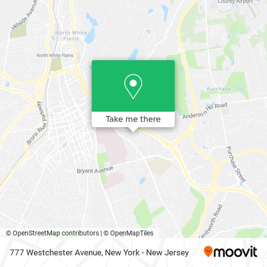 777 Westchester Avenue map