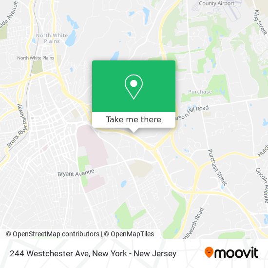 Mapa de 244 Westchester Ave