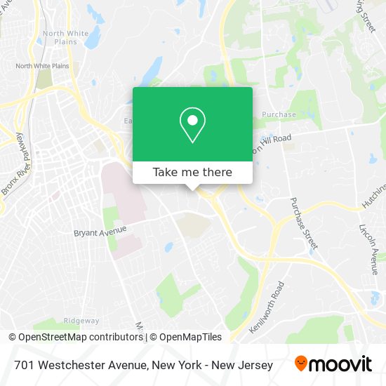 Mapa de 701 Westchester Avenue