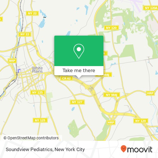 Soundview Pediatrics map