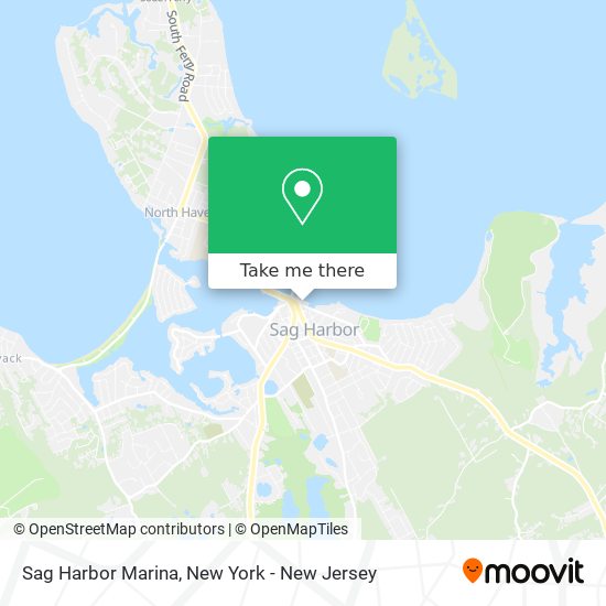 Mapa de Sag Harbor Marina