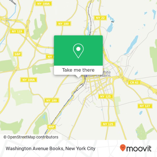 Washington Avenue Books map
