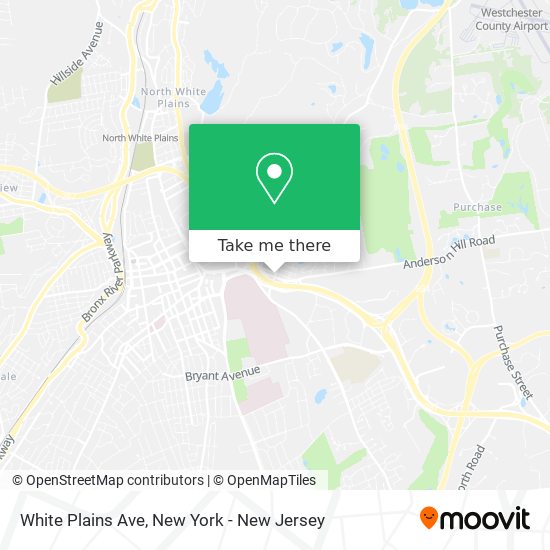 Mapa de White Plains Ave