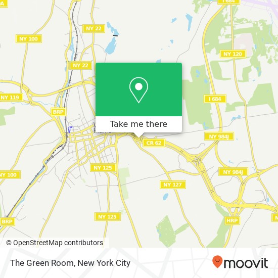 Mapa de The Green Room