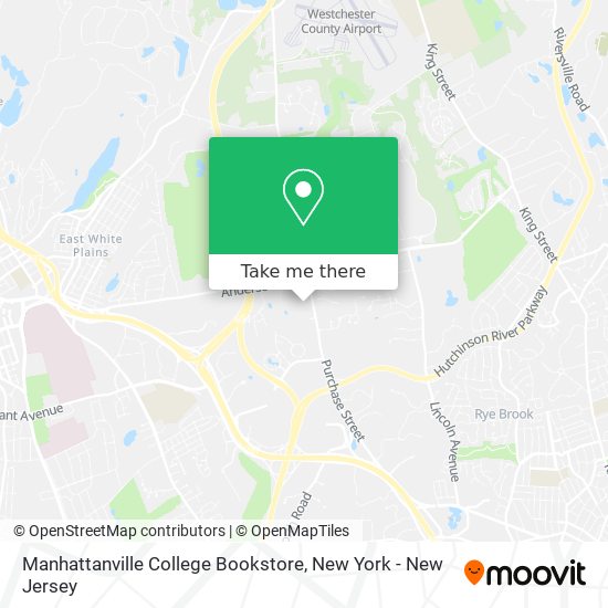 Mapa de Manhattanville College Bookstore