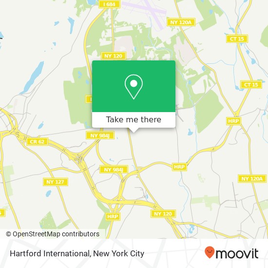Mapa de Hartford International