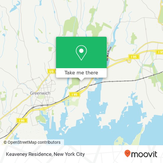 Keaveney Residence map