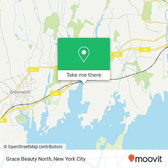 Grace Beauty North map