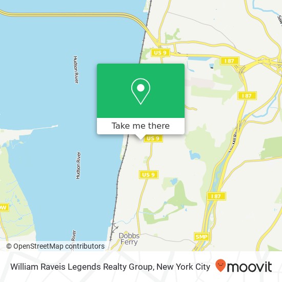 William Raveis Legends Realty Group map