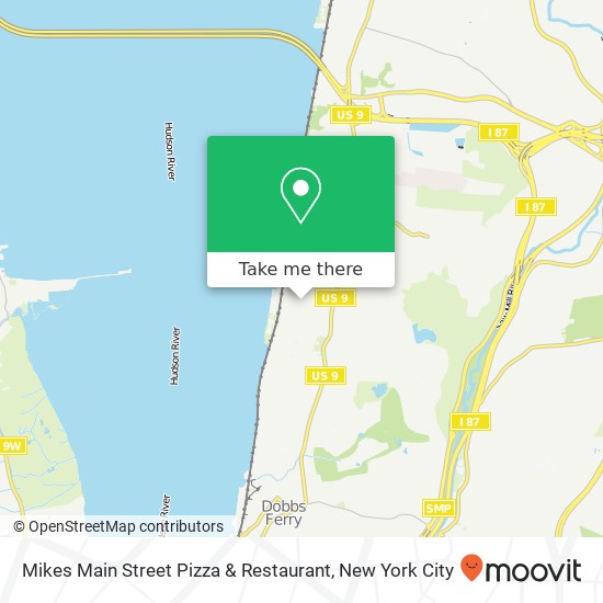 Mapa de Mikes Main Street Pizza & Restaurant