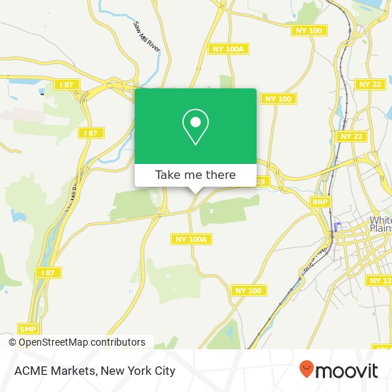 Mapa de ACME Markets