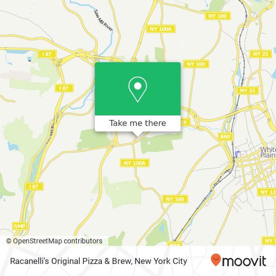 Racanelli's Original Pizza & Brew map