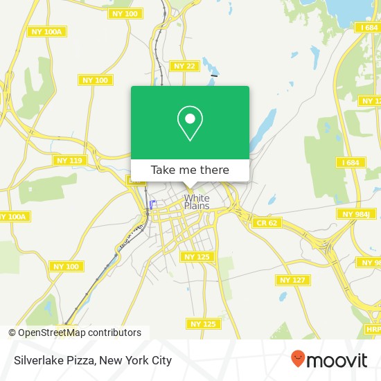 Mapa de Silverlake Pizza