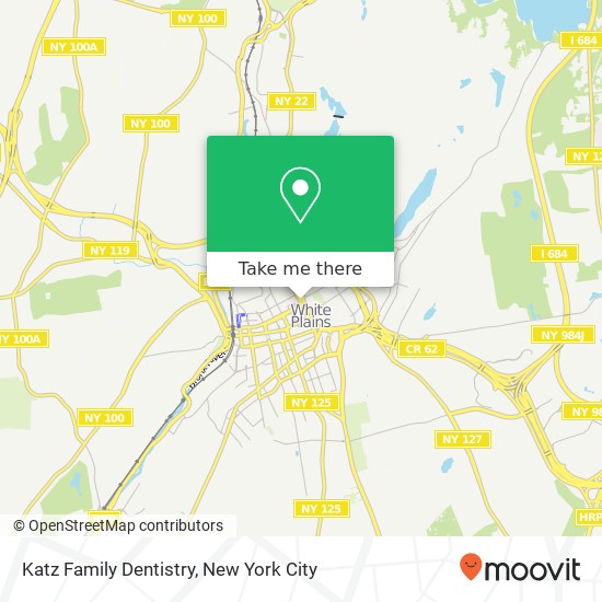 Mapa de Katz Family Dentistry