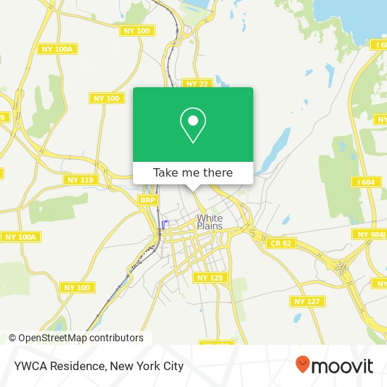 YWCA Residence map