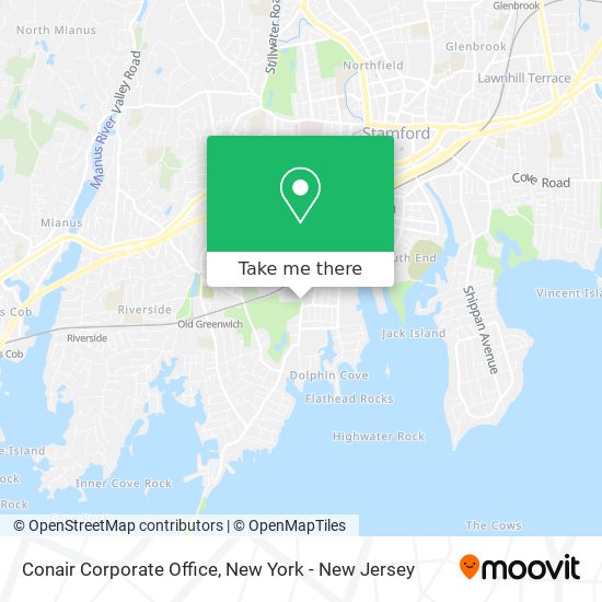 Conair Corporate Office map