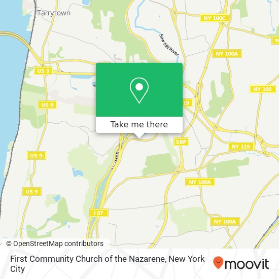 First Community Church of the Nazarene map