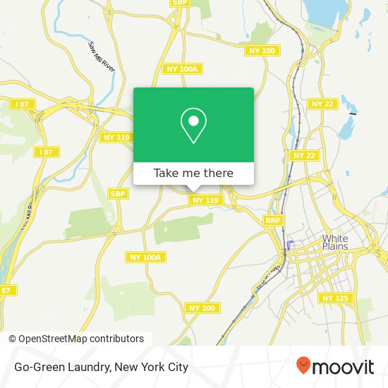 Go-Green Laundry map