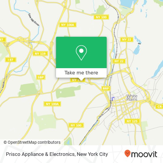 Mapa de Prisco Appliance & Electronics