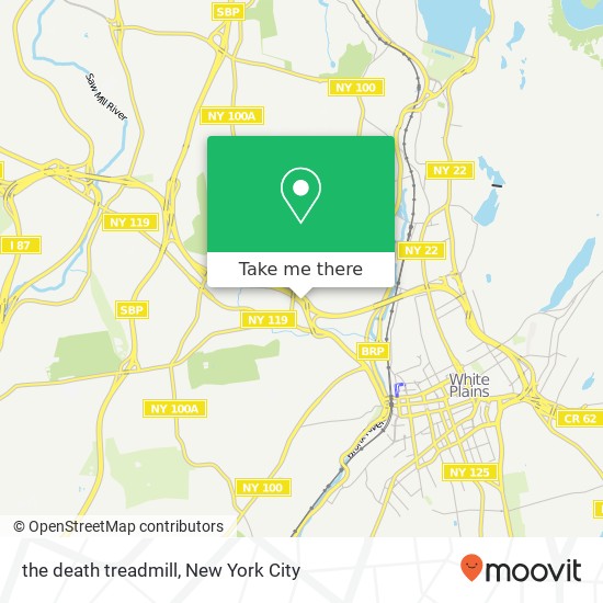 the death treadmill map