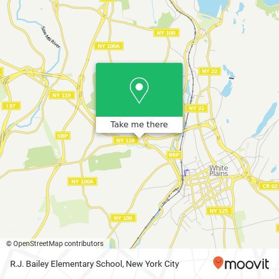 Mapa de R.J. Bailey Elementary School