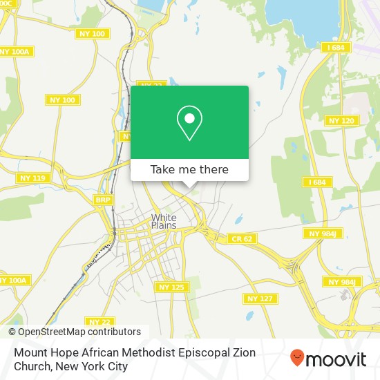 Mount Hope African Methodist Episcopal Zion Church map