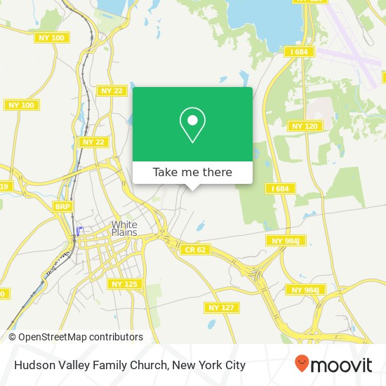 Hudson Valley Family Church map