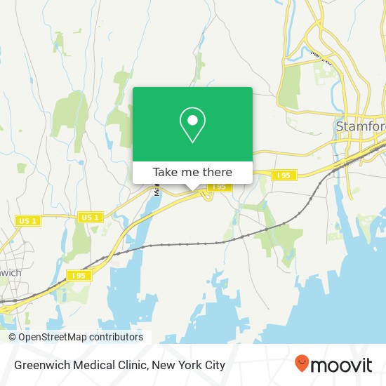 Mapa de Greenwich Medical Clinic