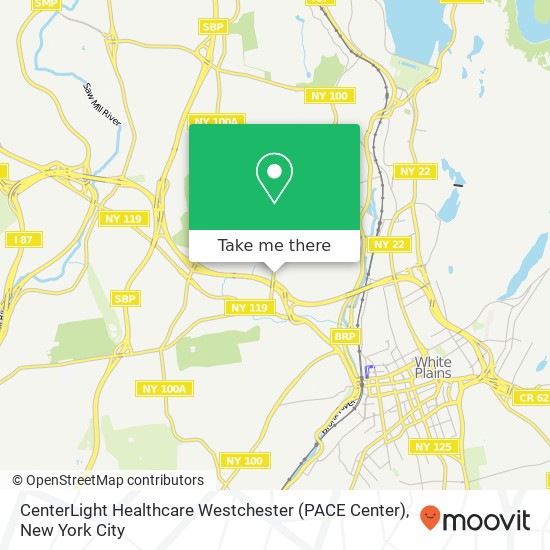 CenterLight Healthcare Westchester (PACE Center) map