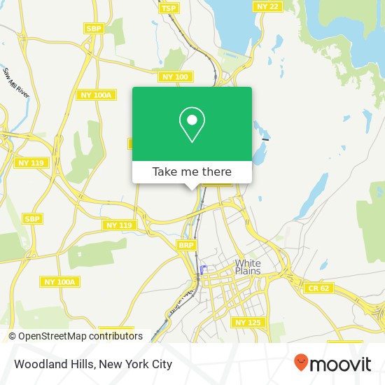 Woodland Hills map