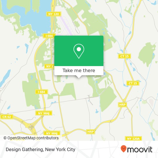 Mapa de Design Gathering