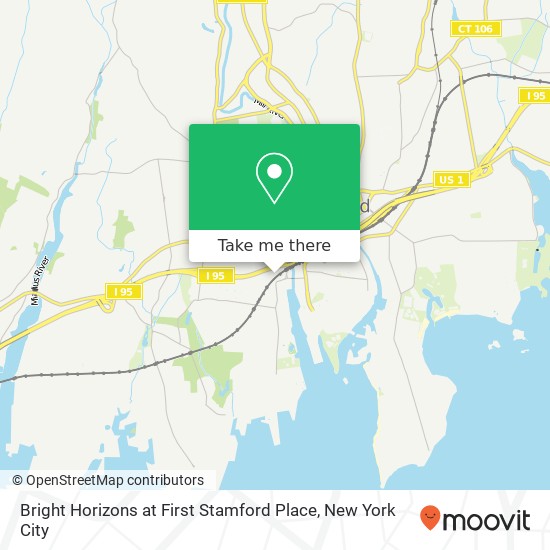 Bright Horizons at First Stamford Place map