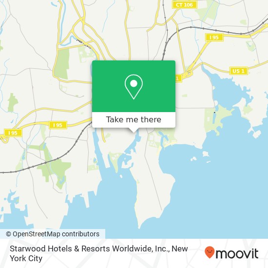 Mapa de Starwood Hotels & Resorts Worldwide, Inc.