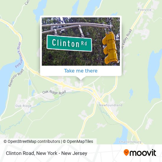 Clinton Road map